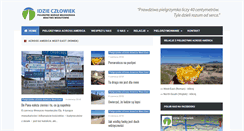 Desktop Screenshot of idzieczlowiek.pl